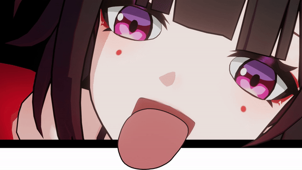 吐舌头舔屏幕