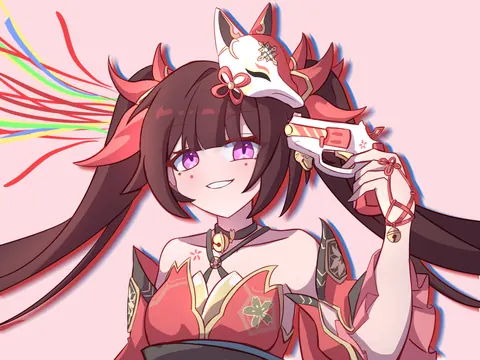百日绘Day30｜花火