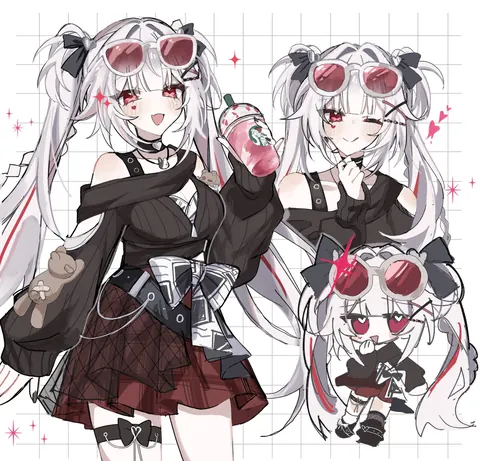 火花〜❤️🤍