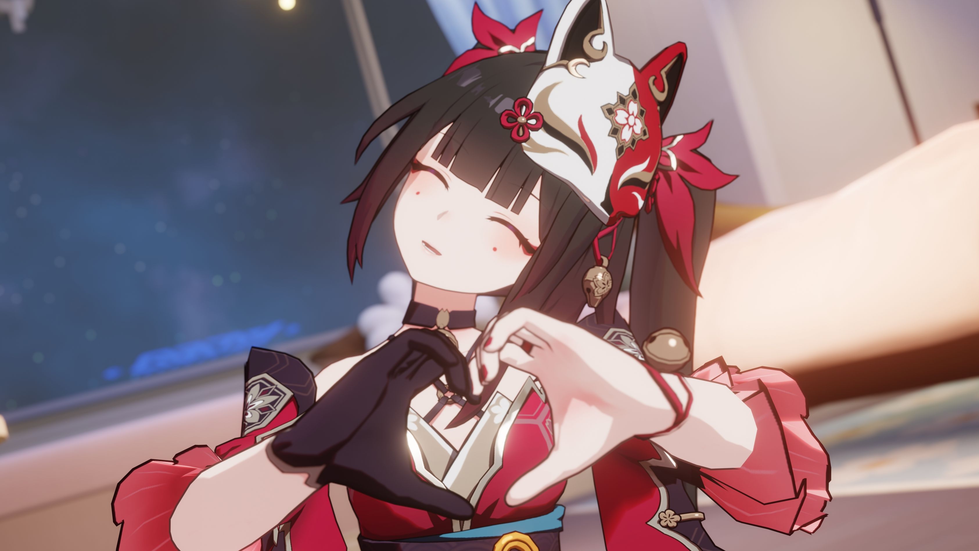 【4K60FPS/MMD/翻唱】花火 - 勾指起誓