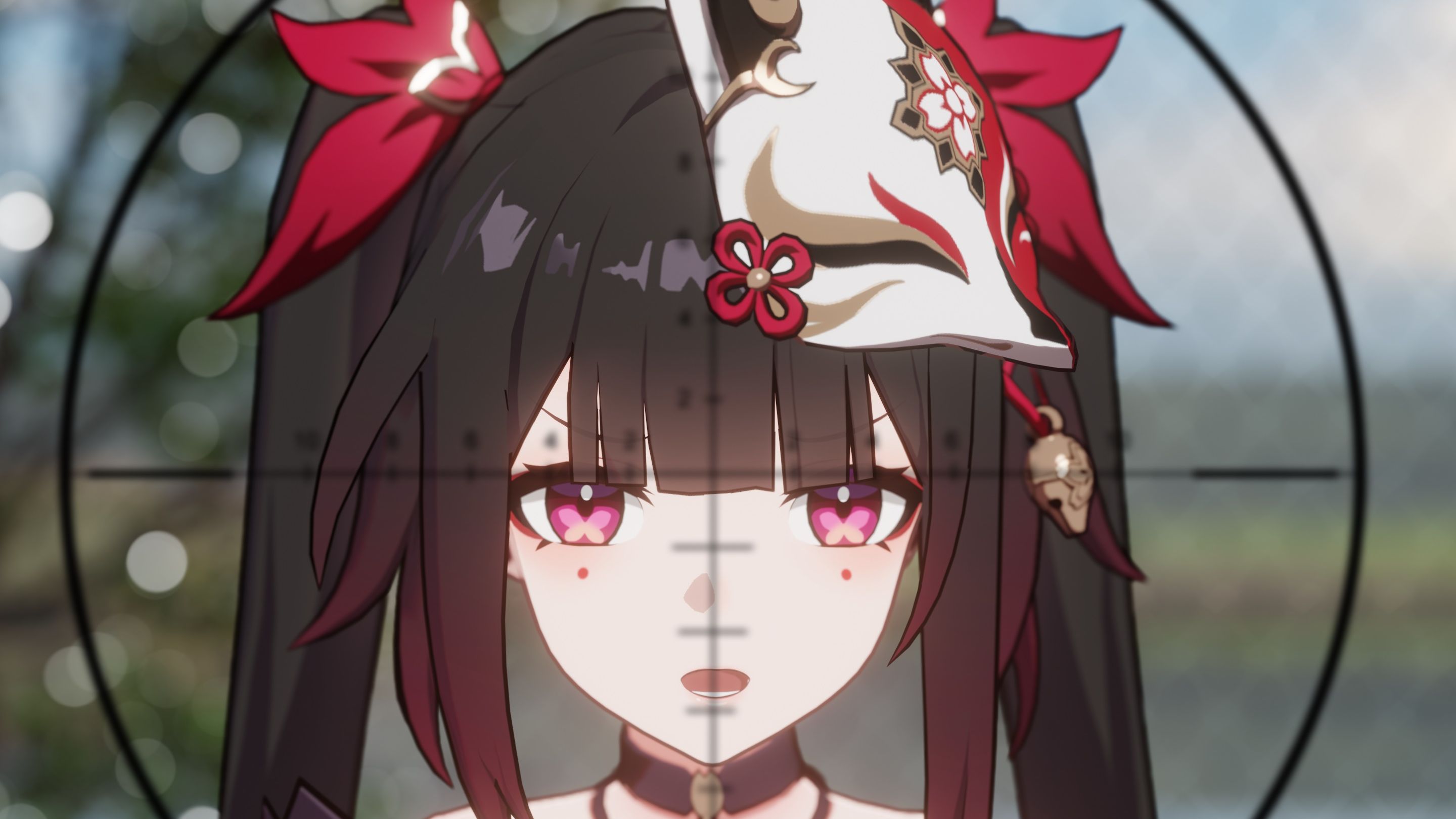 【4K60FPS/MMD/翻唱】花火 - 火花 / ヒバナ
